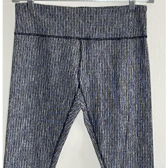 Lululemon‎ Wunder Under High Rise 7/8 Tight Heathered Black Legging size 10 - Picture 3 of 5